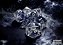 Kit de Dados - Nebula® Polyhedral Black/white 7-Die Set - Importado - Imagem 1