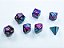 Gemini® Mini-Polyhedral Purple-Teal/gold 7-Die Set - Importado - Imagem 1