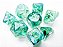Kit de dados - Borealis® Polyhedral Kelp/light green Luminary™ 7-Die Set (with bonus die) - Importado - Imagem 1