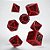 Celtic Red & black Dice Set VINTAGE - Importado - Imagem 1