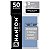 Deck Protector: Phantom Sleeves: Gloss/Gloss Gray Size (64mmX88mm) (50) - Importado - Imagem 1