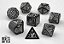 Game of Thrones - Night's Watch Dice Set (8) - Imagem 1