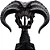 The Lord of the Rings Skull of a Balrog Miniature Statue - Imagem 1