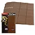 Side Loading 18-Pocket Pro Pages-Brown - Imagem 1