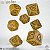 Harry Potter: Hufflepuff Modern Dice Set - Yellow - Imagem 1