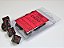 Opaque Black/red Set of Ten d10s - Imagem 1