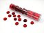 Translucent Red Glass Stones Tube - Imagem 1