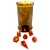 Pocket Citadel Mini Dice Tower: Gold with Black - Imagem 1