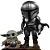 The Mandalorian and Grogu Movie Minico Vinyl Figure - Imagem 1