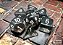 Translucent Smoke/white Polyhedral 7-Dice Set - Imagem 1