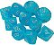 Kit de Dados 10D10 Luminary: Sky/Silver Set - Importado - Imagem 1