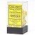 Kit de Dados - 7-set - Cube - Opaco Amarelo e Preto - Importado - Imagem 1