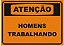 Atenção Homens Trabalhando - Imagem 1