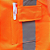 Colete Refletivo Steelflex Laranja Fluorescente com Zíper e Bolso - Imagem 3