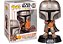 Mandalorian with Flame 355 Pop Funko Exclusivo Star Wars - Imagem 1