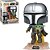 The Mandalorian with Child 402 Pop Funko Star Wars - Imagem 1
