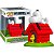 Snoopy e Woodstock with Doghouse 856 Deluxe Pop Funko - Imagem 1