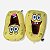 Pantufa 3D Bob Esponja - 10072437 Tam:GG;Cor:Amarelo - Imagem 1