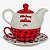 Bule 2 em 1 Mickey e Minnie - Zona Criativa - 10025601 - Imagem 2
