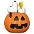 Snoopy e Woodstock With Pumpkin 1589 Dx Pop Funko Peanuts - Imagem 2
