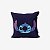 Almofada Fibra Veludo Stitch Oh Yeah 25X25CM - 10065125 - Imagem 1