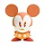 Mickey Icon Violet Disney Shorts Laranja - Imagem 1