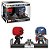 Red Skull vs Capitão América 389 Pop Funko Marvel - Imagem 1