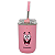 Copo Neo com Canudo Patrick Bob Esponja 300ml - ZC -10073316 - Imagem 1