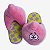 Chinelo de Quarto 3D Patrick Zona Criativa 10073015 - P - Imagem 1