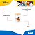 Pote Hermético Tampa Bambu 150ml MIckey Disney - Tuut 30020 - Imagem 3