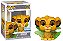 Simba 1733 Exclusivo Pop Funko Rei Leão Disney - Imagem 1