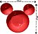 Bowl Melamine Orelha Mickey Vermelho 450ml  Tuut - 26975 - Imagem 2