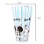 3 Copos de Vidro Mickey e Amigos 300ml Disney - Tuut 30013 - Imagem 4
