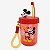 Copo Canudo Flip Infantil Mickey Mouse Disney 500ml-10026562 - Imagem 1