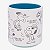 Caneca Grafite Snoopy - 500ml - Zonacriativa - 10026951 - Imagem 3