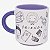 Caneca Grafite Friends - 500ml - Zonacriativa - 10026953 - Imagem 1