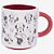 Caneca Grafite Minnie Mouse - 500ml - Zonacriativa -10026955 - Imagem 2