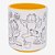 Caneca Grafite Garfield - 500ml - Zonacriativa - 10026960 - Imagem 3