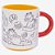 Caneca Grafite Garfield - 500ml - Zonacriativa - 10026960 - Imagem 2