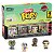 Mr Dna, Dennis, Dilophosauru Pack4 Funko Bitty Jurassic Park - Imagem 1