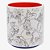 Caneca Grafite Spider Man - 500ml - Zonacriativa - 10026965 - Imagem 3