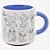 Caneca Grafite Stitch - 500ml - Zonacriativa - 10026967 - Imagem 2