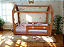 CAMA CASINHA ENTRADA PELAS LATERAIS MONTESSORIANA PADRÃO SOLTEIRO PENAFORT  88X188 CORAÇÃO - Imagem 1