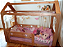 CAMA CASINHA ENTRADA PELAS LATERAIS MONTESSORIANA PADRÃO SOLTEIRO PENAFORT  88X188 CORAÇÃO - Imagem 4