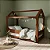 CAMA CASINHA ENTRADA PELAS LATERAIS MONTESSORIANA PADRÃO SOLTEIRO PENAFORT 88X188X12 SEM DESENHO - Imagem 1