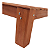 CAMA SOLTEIRO ORIENTAL 78 x 188 x 25 COR IMBUIA - Imagem 2