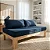 CAMA SOLTEIRO 78 x 188 x 40 COR CRUA - Imagem 1