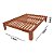 Cama Casal Penafort 138x188x40 Imbuia - Imagem 5