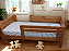 CAMA INFANTIL SOLTEIRO PADRÃO COM PÉS DE 35CM  88 X 188 X 35 PENAFORT SEM DESENHO COR IMBUIA - Imagem 3