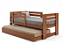 Bicama Infantil Penafort 88x188x45 imbuia - Imagem 1